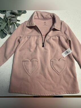 NWT Baby Gap Sweater Dress with Heart Pockets